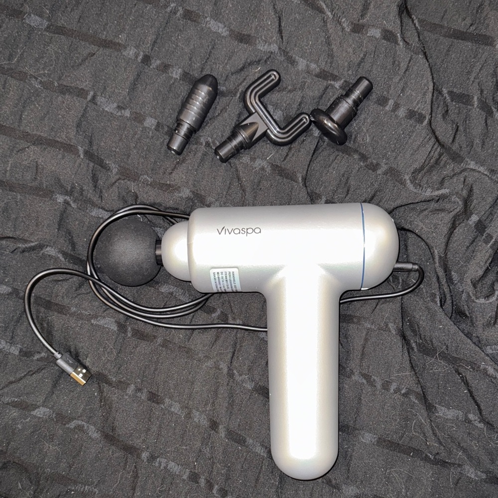 Vivaspa Silver Massage Therapy with Attachments